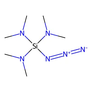Silanetriamine, 1-azido-N,N,N',N',N'',N''-hexamethyl- structure
