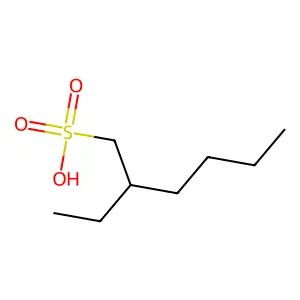 1-Hexanesulfonic acid, 2-ethyl- structure