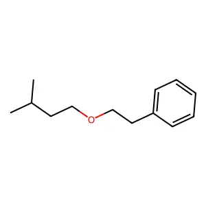 Isoamyl phenethyl ether structure