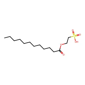 Lauroyl isethionic acid structure