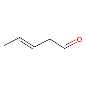 3-Pentenal structure