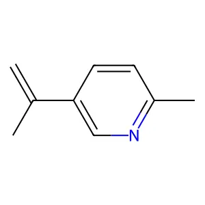 2-Methyl-5-isopropenylpyridine structure