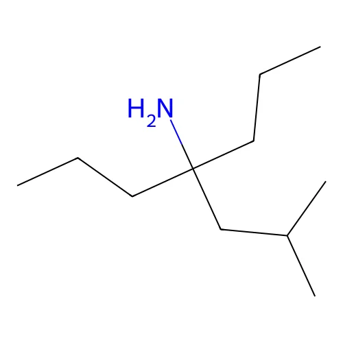 2-Methyl-4-propylheptan-4-amine structure