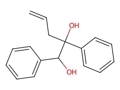 4-Pentene-1,2-diol, 1,2-diphenyl- structure