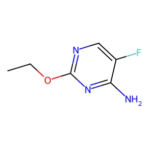 2-Ethoxy-5-fluoropyrimidin-4-amine structure