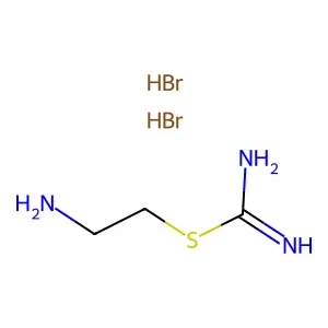 S-(2-Aminoethyl)isothiuronium bromide hydrobromide structure