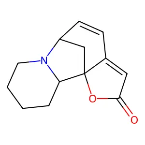 Securinine, (-)- structure