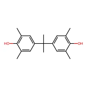 4,4'-Isopropylidenedi-2,6-xylol structure