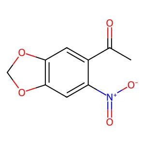 1-(6-Nitro-1,3-benzodioxol-5-yl)ethan-1-one structure