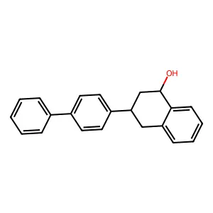 3-(1,1'-Biphenyl)-4-yl-1,2,3,4-tetrahydro-1-naphthol structure