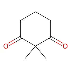 2,2-Dimethylcyclohexane-1,3-dione structure