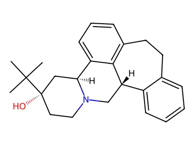 (+)-Butaclamol structure