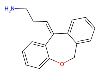 Didesmethyldoxepin structure