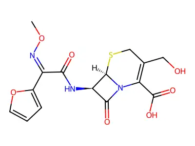 Decarbamylcefuroxime structure