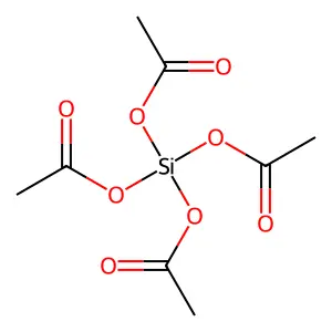 Silicon tetraacetate structure