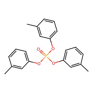 Tri-m-cresyl phosphate structure