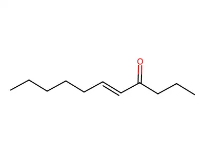 Undec-5-en-4-one structure