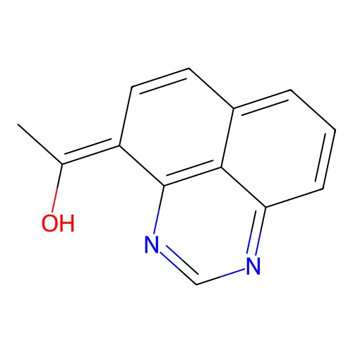 1-Perimidin-4-ylideneethanol structure