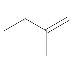 2-Methyl-1-butene structure