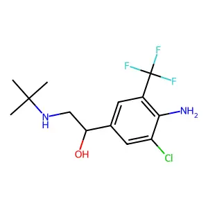 Mabuterol structure