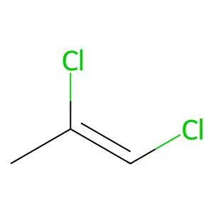 1-Propene, 1,2-dichloro- structure