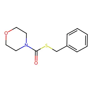 Morpholine, 4-benzylthiocarbonyl- structure