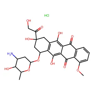 Epirubicin Hydrochloride structure