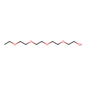 Tetraethylene glycol monoethyl ether structure
