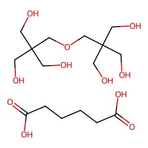 Dipentaerythritol xadipate structure
