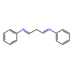 N,N'-Propanediylidenedianiline structure