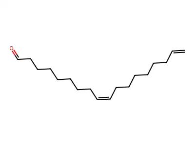 Octadeca-9,17-dienal structure