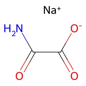 Acetic acid, 2-amino-2-oxo-, sodium salt (1:1) structure
