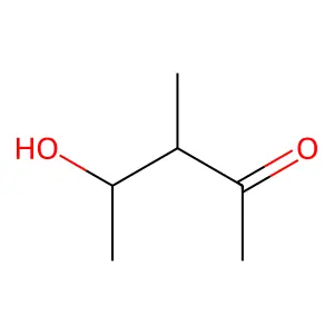 4-Hydroxy-3-methyl-2-pentanone structure