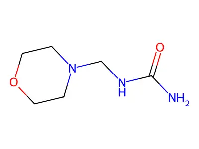 N-(4-Morpholinylmethyl)urea structure