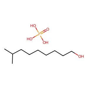 Phosphoric acid, isodecyl ester structure