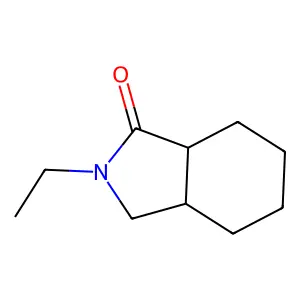 2-ethyloctahydro-1H-isoindol-1-one structure