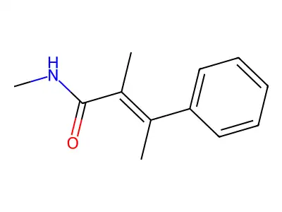 N,alpha,beta-Trimethylcinnamamide structure