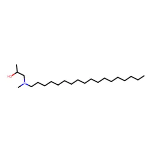1-(Methyloctadecylamino)propan-2-ol structure