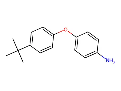 4-(4-Tert-butylphenoxy)aniline structure