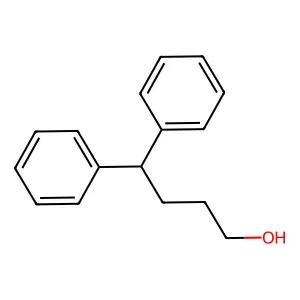4,4-Diphenylbutan-1-ol structure