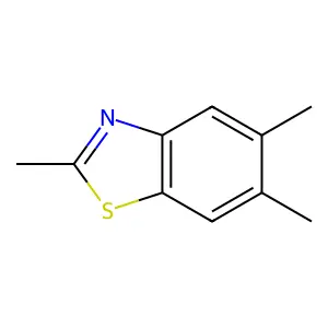 2,5,6-Trimethylbenzothiazole structure