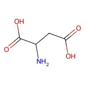 L-Aspartic Acid structure
