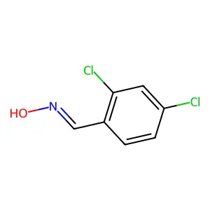 N-[(2,4-dichlorophenyl)methylidene]hydroxylamine structure