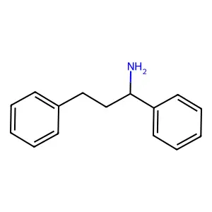 1,3-Diphenylpropylamine structure