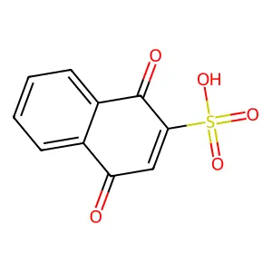 1,4-Naphthoquinone-2-sulfonate structure
