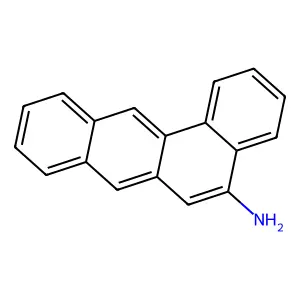 Benz(a)anthracen-5-amine structure