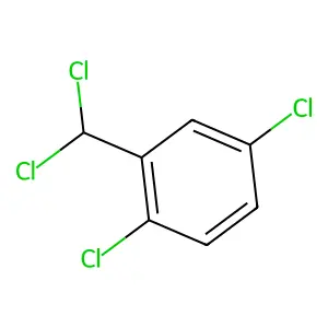 Dichloro(dichloromethyl)benzene structure