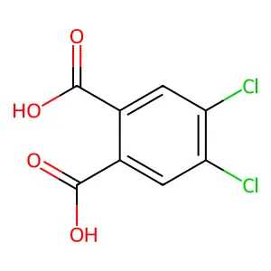4,5-Dichlorophthalic acid structure