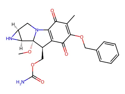 7-Benzyloxy-7-demethoxymitomycin A structure