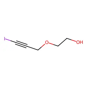 2-((3-Iodopropin-2-yl)oxy)ethanol structure